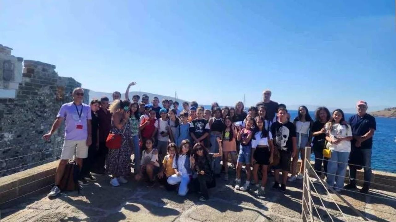 Köyceğizli öğrenciler, Bodrum ve Yatağan'ı keşif gezisine çıktı