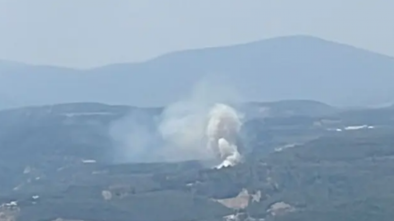 Yatağan'da çıkan orman yangınına ekipler müdahale ediyorlar