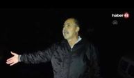 Marmaris'te Aşırı Yağış Sebebiyle Araç Dereye Düştü