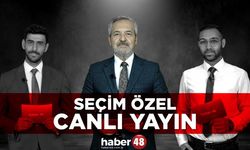 SEÇİM ÖZEL YAYINI HABER48 EKRANLARINDA SİZLERLE