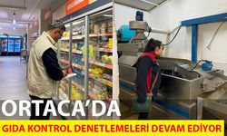 ORTACA'DA GIDA KONTROL DENETLEMELERİ DEVAM EDİYOR