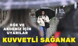 METEOROLOJİ'DEN SAĞANAK YAĞMUR UYARISI!