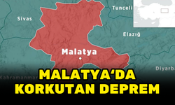 MALATYA'DA DEPREM! ÇEVRE İLLERDEN DE HİSSEDİLDİ