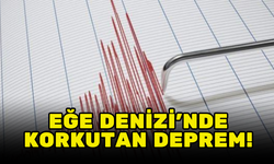 İZMİR AÇIKLARINDA ART ARDA İKİ DEPREM