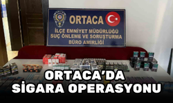 ORTACA’DA BANDROLSÜZ SİGARA ELE GEÇİRİLDİ