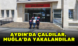 AYDIN’DA ÇALDILAR, MUĞLA’DA YAKALANDILAR