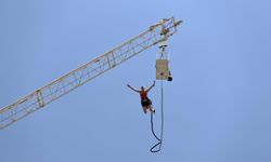 BUNGEE JUMPING HEYECANI! ADRENALİN TUTKUNLARI FETHİYE'DE BULUŞUYOR