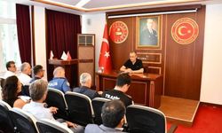 FETHİYE KAYMAKAMI İSMAİL HAKKI ERTAŞ BAŞKANLIĞINDA ASAYİŞ TOPLANTISI YAPILDI