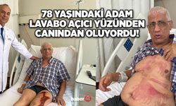 LAVABO AÇICI BOMBA GİBİ PATLADI: VÜCUDUNUN YÜZDE 40'I YANDI