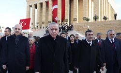 Büyük Önder Atatürk Anıtkabir'de devlet töreniyle anıldı