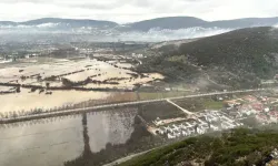 Muğla'da tarım arazileri su altında kaldı