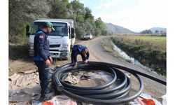 MUSKİ ekipleri, Ortaca’daki içme suyu hatlarını yeniliyor