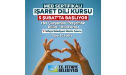 Fethiye Belediyesi, İşaret Dili Kursu başlatıyor!