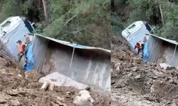 Milas’ta Korkunç Kaza: Tır Şarampole Devrildi