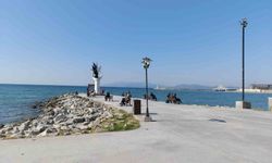 Kuşadası’nda Mart Ayında Yaz Havası Yaşandı