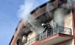 Milas’ta korku dolu anlar: Dairede yangın çıktı
