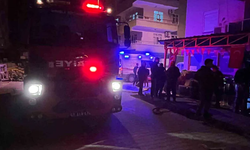 Yatağan’da bisiklet tamirhanesinde yangın paniği