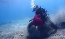 Bodrum’da denizden 850 kilo atık çıktı