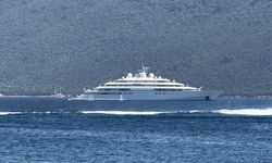 150 milyon dolarlık ‘yüzen saray’ Bodrum’a demirledi