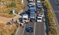 Yatağan yolunda motosiklet devrildi: Sürücü yaralı