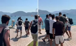 Marmaris'te tur teknesi kaptanı, müşterisine bıçak çekti