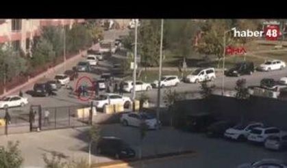ADLİYE ÖNÜNDE SİLAHLI ÇATIŞMA: ÖLÜ VE YARALILAR VAR!