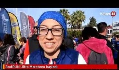 BodRUN Ultra Maratonu Başladı!