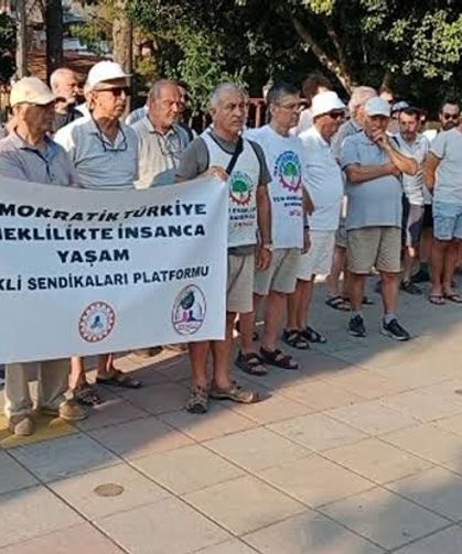 Ortaca’da emekliler isyan etti: Mutfaktaki yangın sürüyor