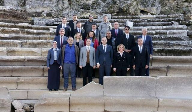 Hyllarima Antik Kenti'nde Muğla Eğitim Yöneticileri Bir Araya Geldi