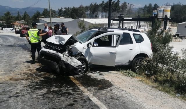Kavaklıdere'de Trafik Kazası!