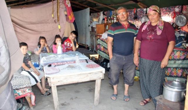 Kavaklıdere'deki Çadırlarda Yaşamını Sürdüren Kesim İşçileri Bir Köy Nüfusuna Ulaştı