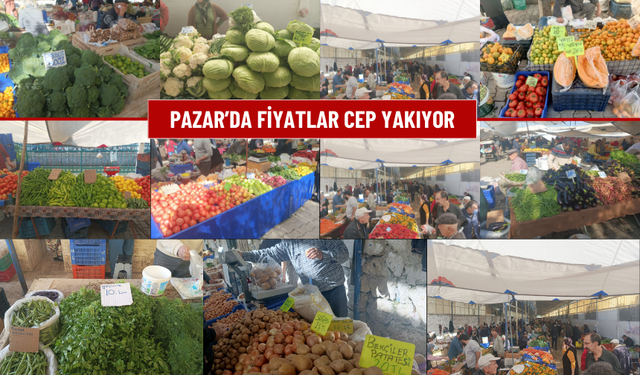PAZARDA FİYATLAR CEP YAKIYOR!
