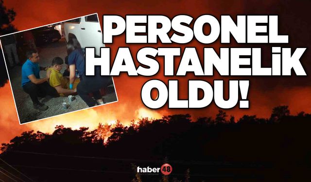 Personel hastanelik oldu!