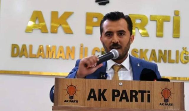 Ak Parti Dalaman İlçe Başkanlığına Uğur Akın Şahin atandı