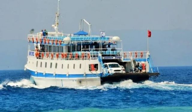 Muğlalılar dikkat! Bodrum-Datça feribot seferi iptal edildi