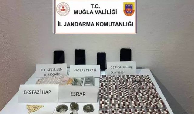 Bodrum'da 2 zehir taciri gözaltına alındı