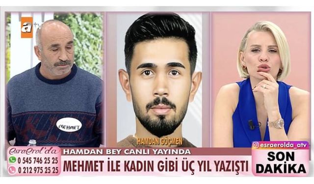 3 yıldır konuştuğu sevgilisinin canlı yayında erkek olduğunu öğrenen adam yıkıldı