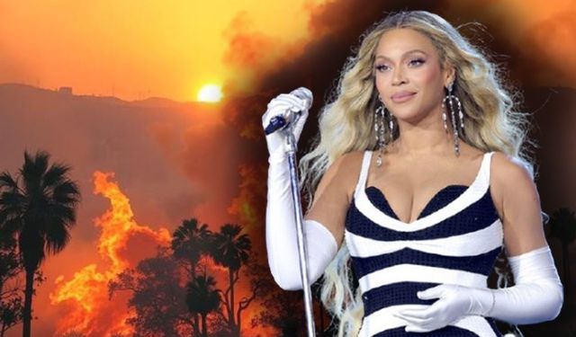 Beyonce'den Los Angeles yangınlarından etkilenenlere rekor bağış!