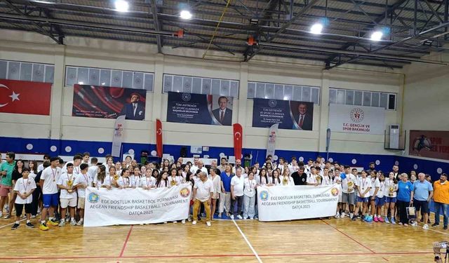 Ege Dostluk Basketbol Turnuvası Datça’da sona erdi!