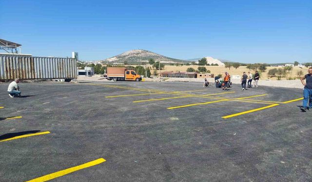 Yatağan’daki araştırma hastanesinin otoparkı yenilendi!