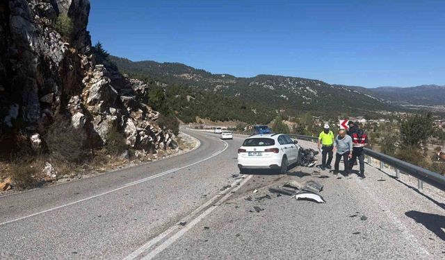 Seydikemer’de acı kaza: Motosiklet sürücüsü yaşamını yitirdi