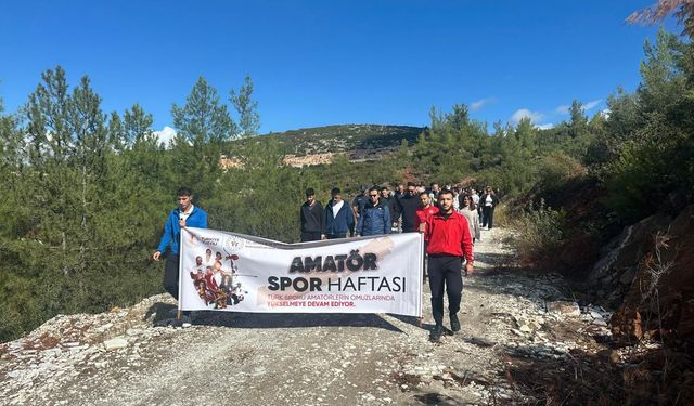 Kavaklıdere’de “Amatör Spor Haftası” kutlandı