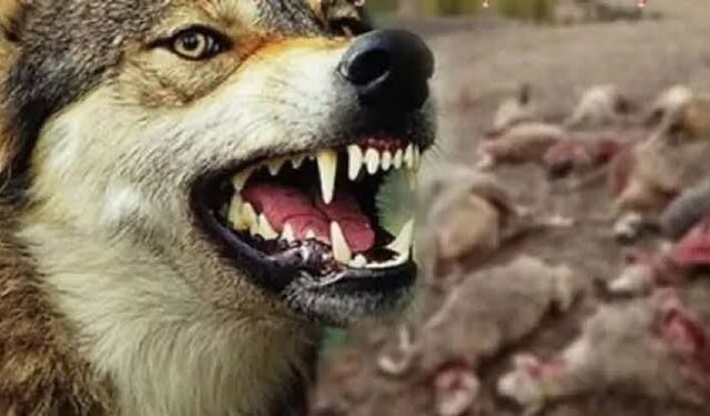 Muğla’da kurt saldırısı sonucu 4 hayvan telef oldu
