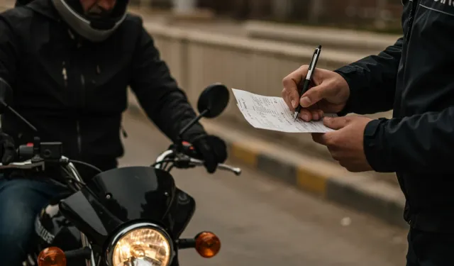 Jandarma harekete geçti, Bodrum’da abartı egzozlu motosiklete 28 bin 937 lira ceza yazıldı