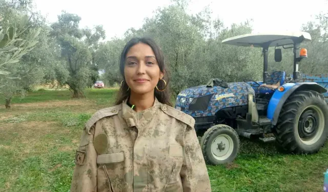 Muğla’da kadın çiftçi huzuru toprakta buldu, toprağı olanları üretime çağırdı