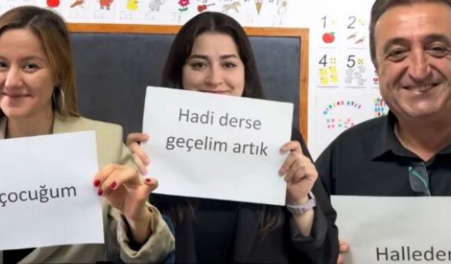 Muğla’da öğretmenler en çok söylediği kelimeleri söyledi, o kelimeler viral oldu