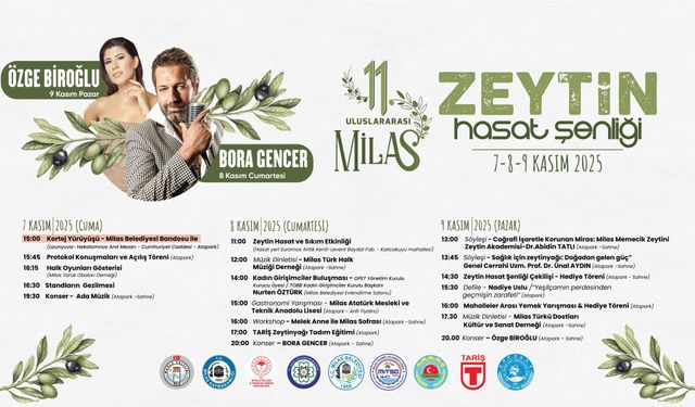 Milas’ta “Zeytin Hasat Şenliği” heyecanı: Kadın üreticiler ödüllendirilecek
