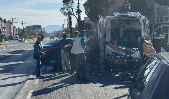 Ortaca’da motosiklet kazası: 1 yaralı