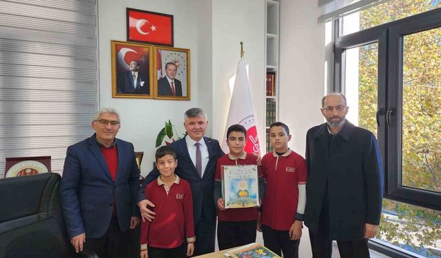 Köyceğiz’de öğrencilerden yürek ısıtan destek