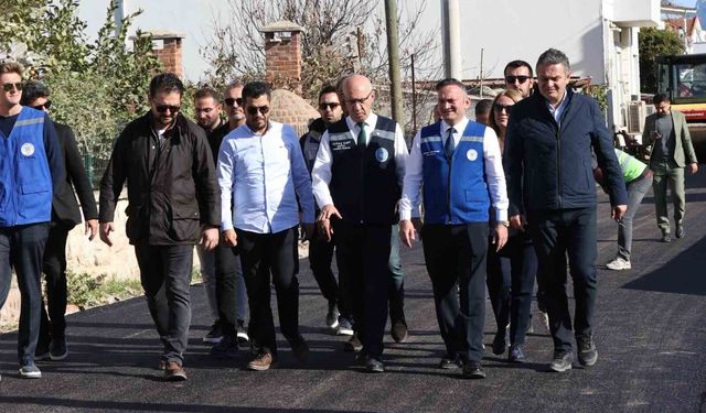 Datça’da yollar yenileniyor, ulaşım konforu artıyor